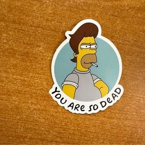 Funny Cartoon‎ Sticker